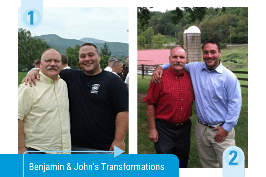 Benjamin and john's transformation the weigh station