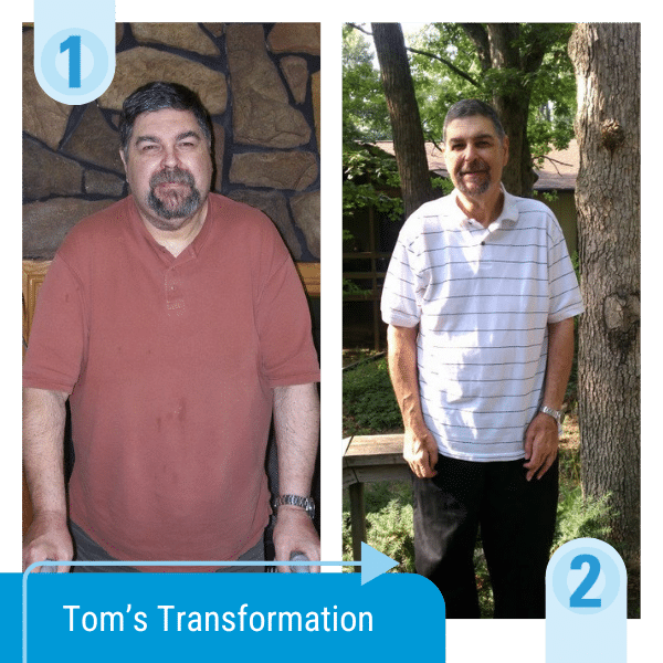 Tom's transformation the weigh station