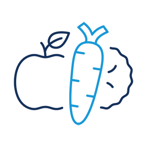 Plant-based whole foods icon