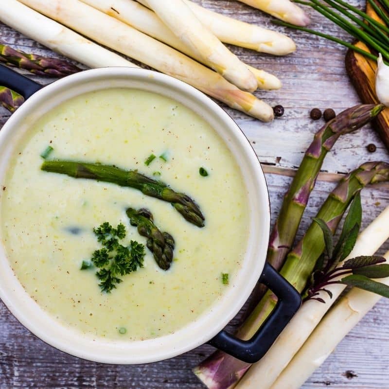 Asparagus soup the weigh station stage 2 recipes