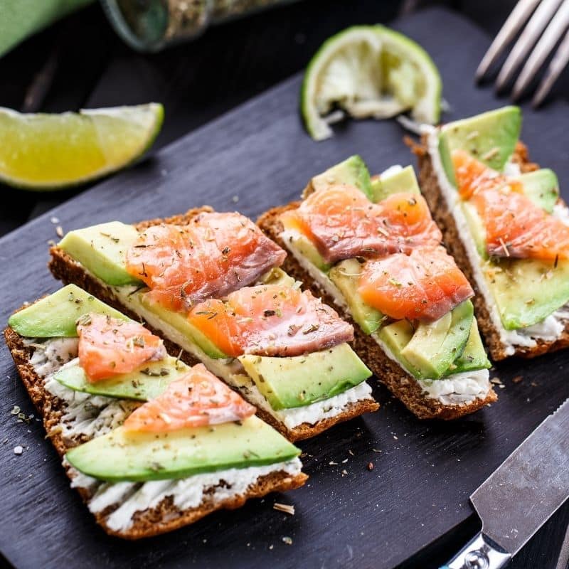 Avocado salmon breakfast basket the weigh station stage 2 recipes