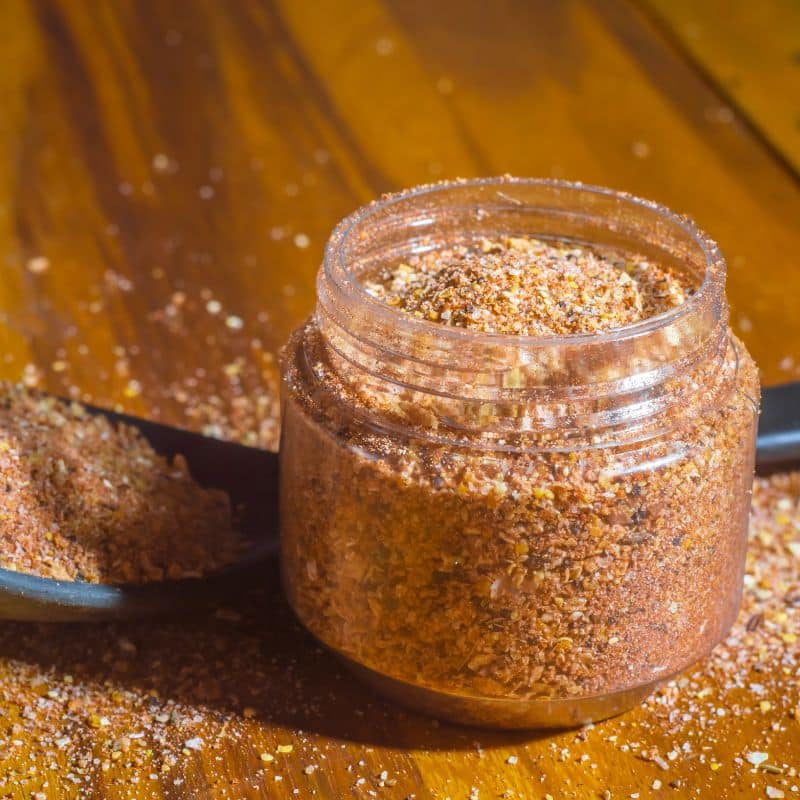 Barbecue dry rub the weigh station