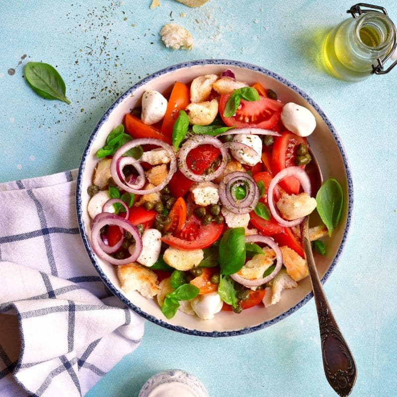 Caprese panzanella the weigh station maintenance recipes