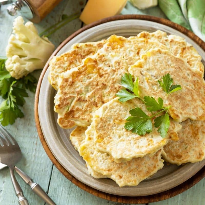 Cauliflower fritters the weigh station stage 2 recipes