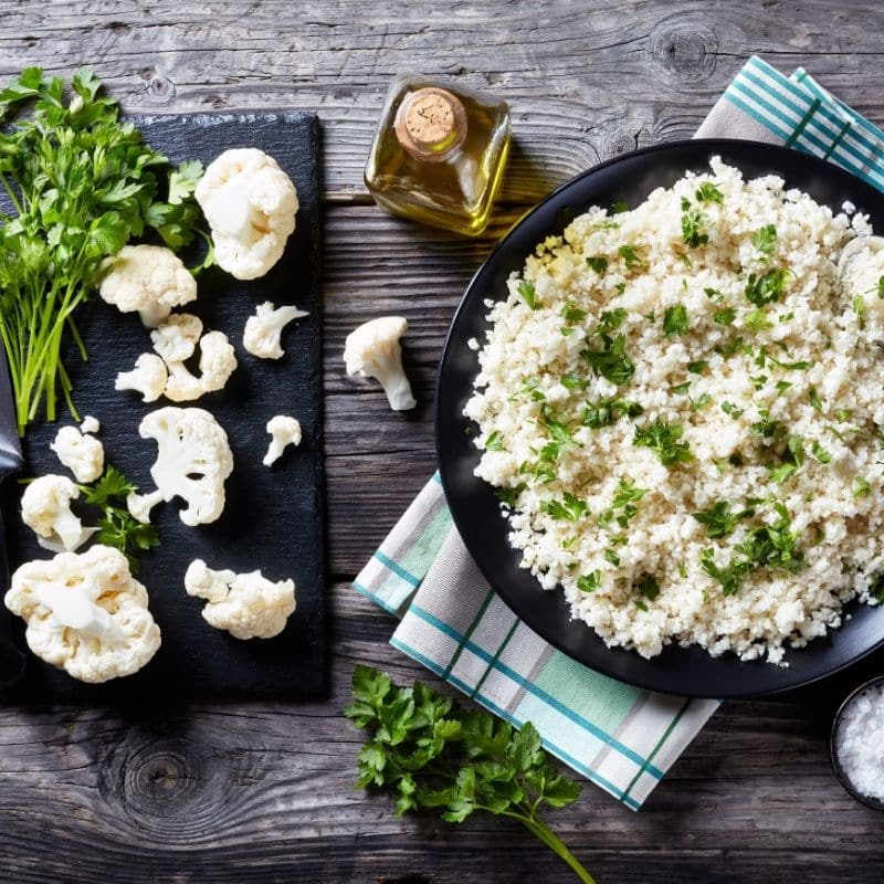 Cauliflower rice the weigh station stage 2 recipes