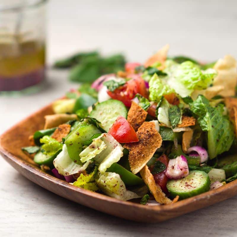 Fattoush salad the weigh station maintenance recipes