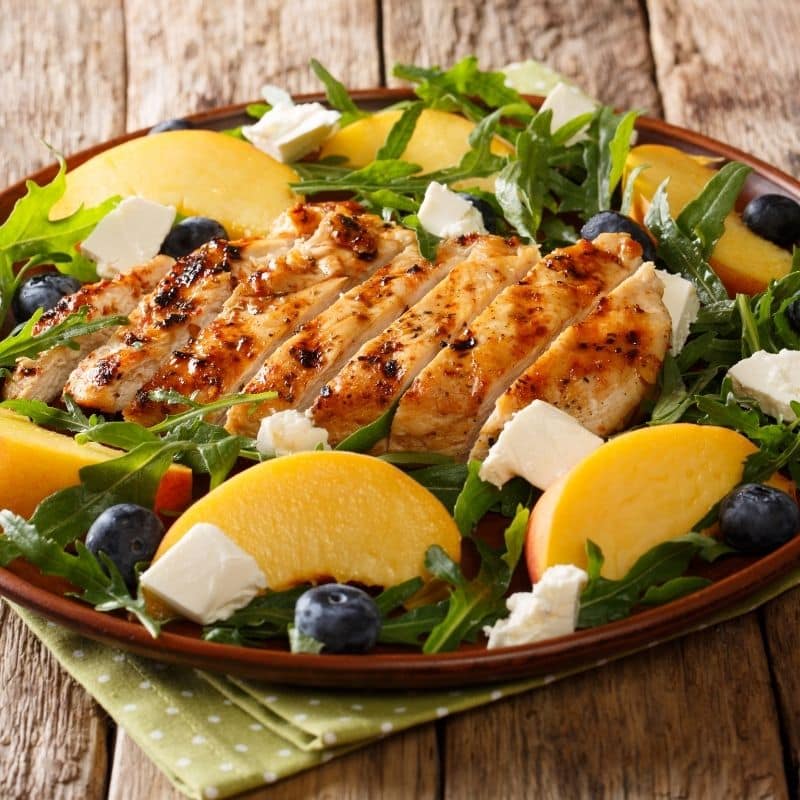 Griled chicken with peaces the weigh station stage 2 recipes