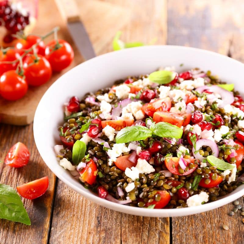 Lentil salad the weigh station maintenance recipes