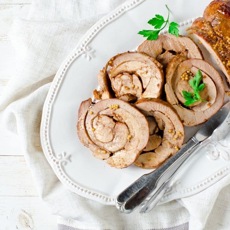 Peach stuffed pork loin the weigh station stage 2 recipes