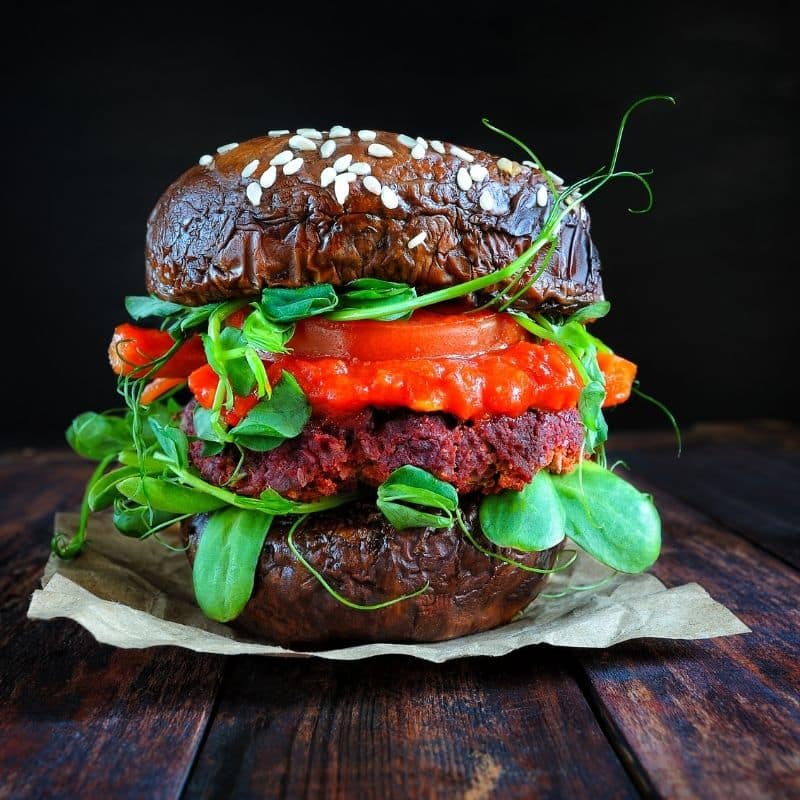 Porotbello burger the weigh station stage 2 recipes