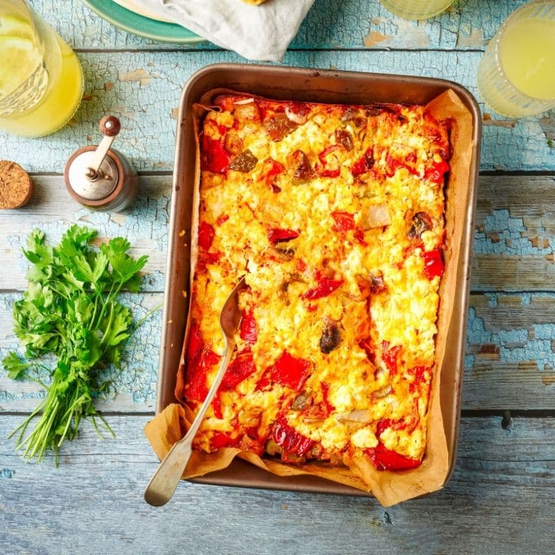 Red pepper frittata the weigh station stage 2 recipes