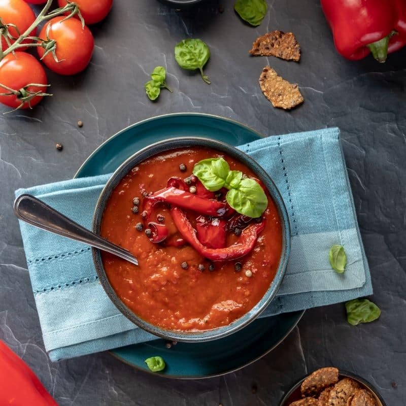 Roasted red pepper soup the weigh station stage 2 recipes