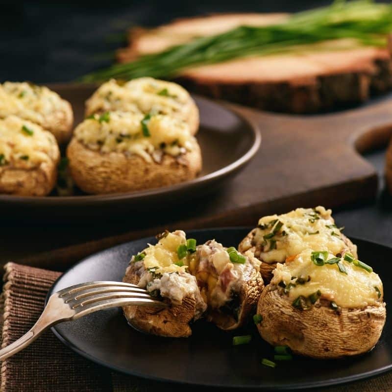 Stuffed mushroom caps the weigh station stage 2 recipes