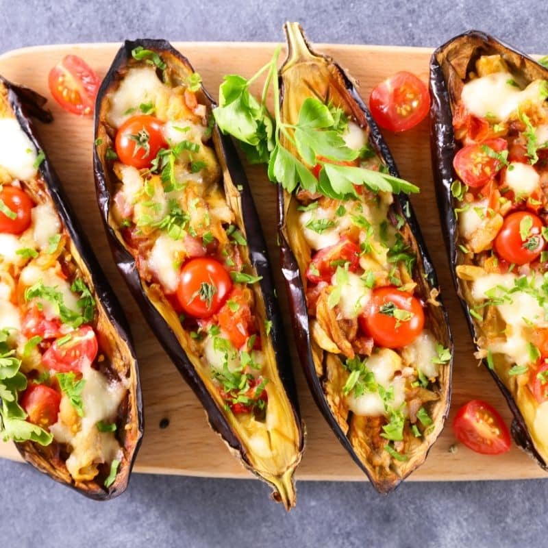 Stuffed eggplant the weigh station stage 2 recipes