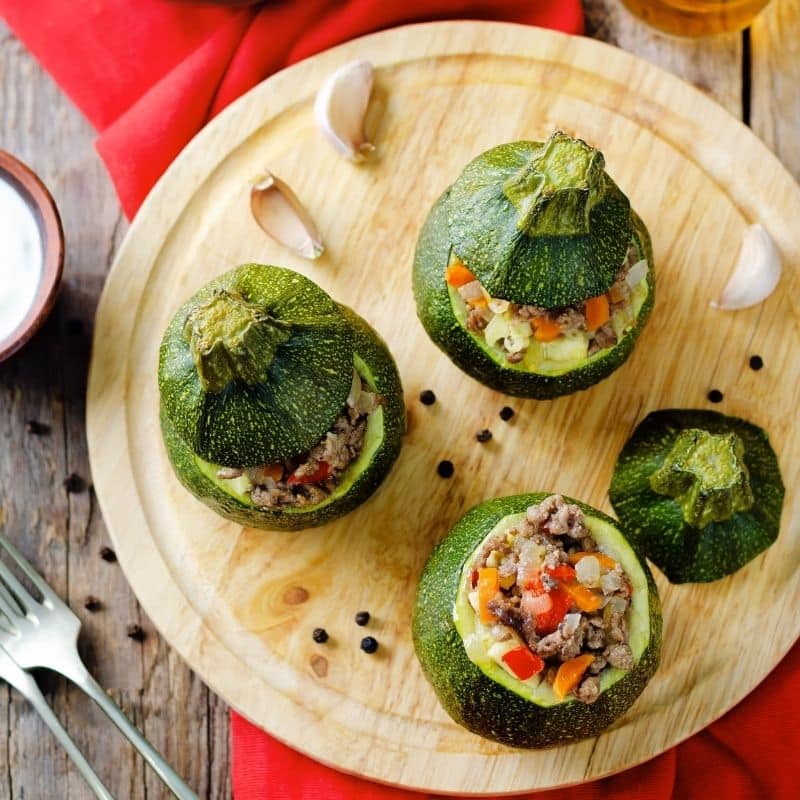 Stuffed zucchini cups the weigh station stage 2 recipes