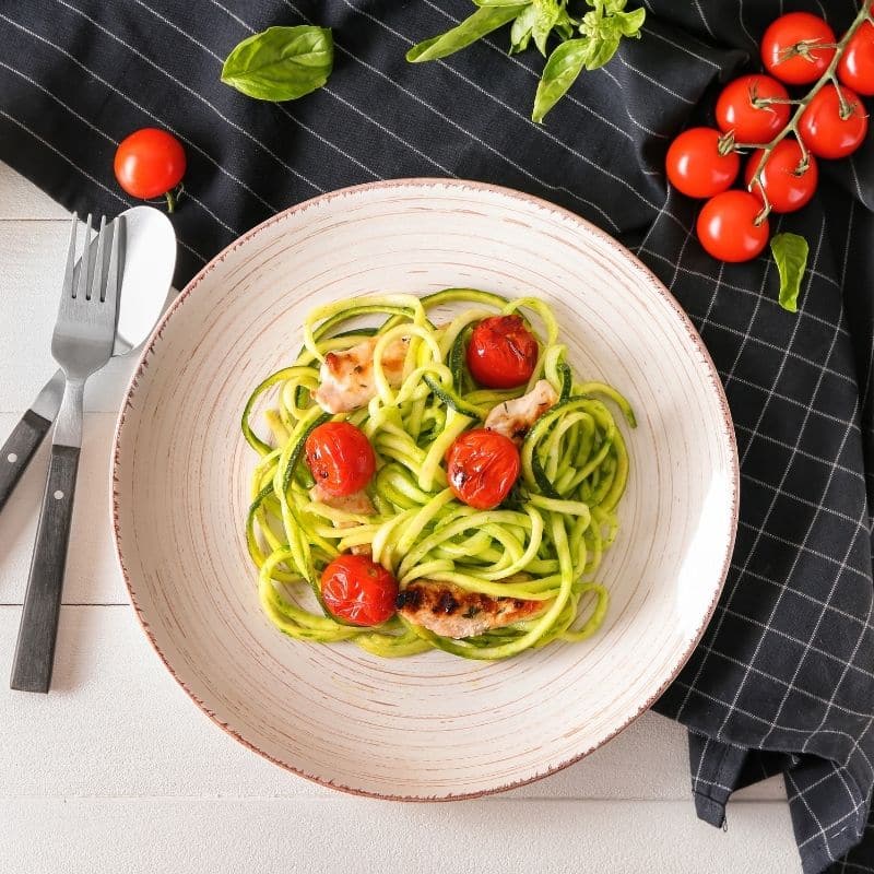 Zucchini pasta chicken the weigh station stage 2 recipes